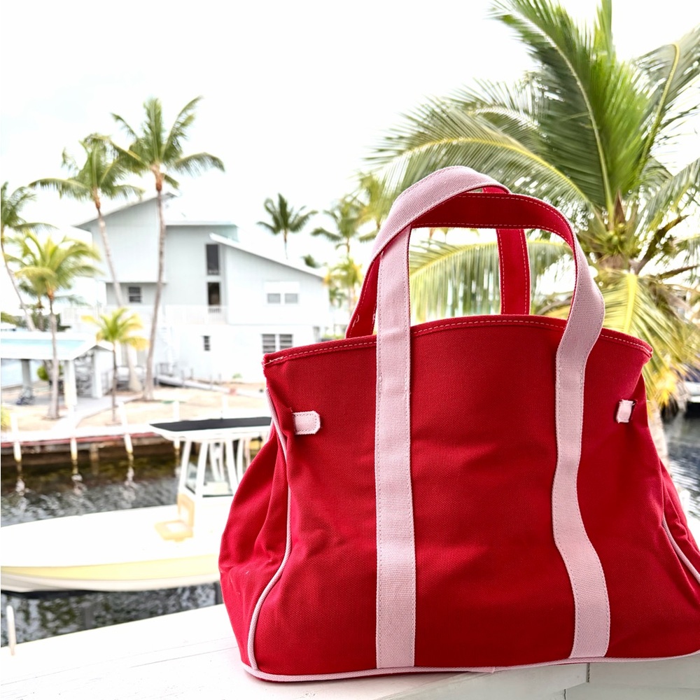 Boatkin – Red & Pink Limited Edition Boat Tote - Picture 8 of 10